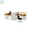 Office furniture screen partition office desk chair staff table four-person staff table computer table simple and fashionable card space
