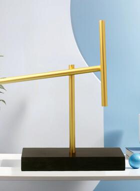 小号创意牛顿钢铁侠混沌摆件反重力科技桌面平衡永动机金属工艺品