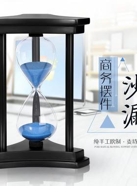 创意复古时光沙漏摆件30/60分钟时间漏斗家居办公室装饰新年礼物