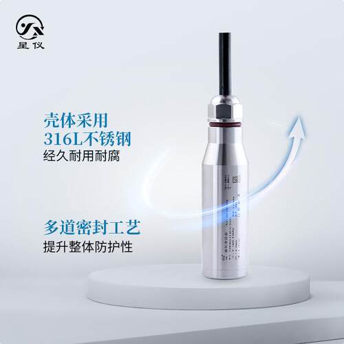 CYW501A陶瓷投入式高精度RS485防爆液位变送器316L不锈钢传感器 - 图1