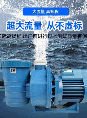 泳池循环水泵游泳池水泵泳池鱼池循环过滤泵抽水泵泳池设备水泵