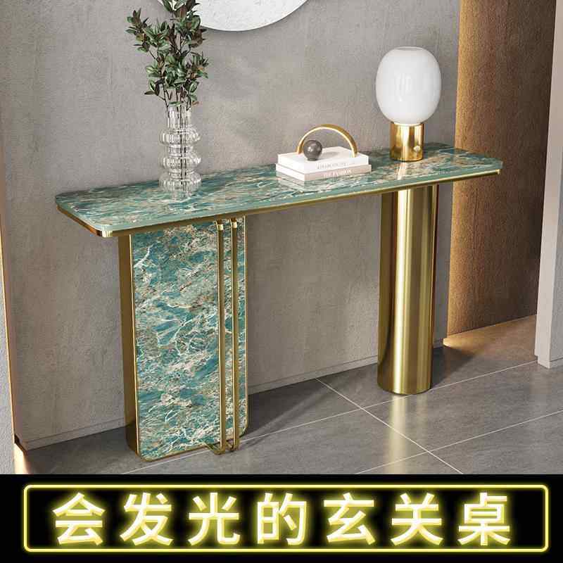 轻奢北欧玄关桌极简入户过道客厅酒店咖啡简约案台装饰新款端景台,淘宝优惠券,粉丝福利购,淘宝优惠卷