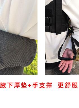 腰椎牵引带护腰固定带拉伸腰部悬挂带腰间盘家用绑带突出悬吊护具