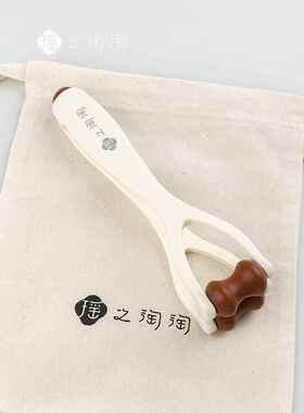 瑶之淘淘【手指按摩夹】泗水砭石手指按摩夹手部关节揉捏滚轮式