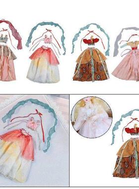 Doll Dress Educational Stylish Cute for Kids Gift DIY Toy