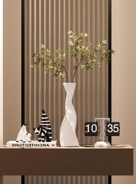 轻奢、高端门厅、高端客厅鞋柜、隔断屏风柜、小众艺术软装