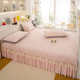 Milk crystal velvet tatami bed cover winter suede rural large kang cover kang cover anti-slip tami bed sheet kang sheet kang single