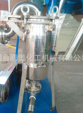 厂家供应过滤机移动式不锈钢过滤机 袋式过滤机烟台化工机械