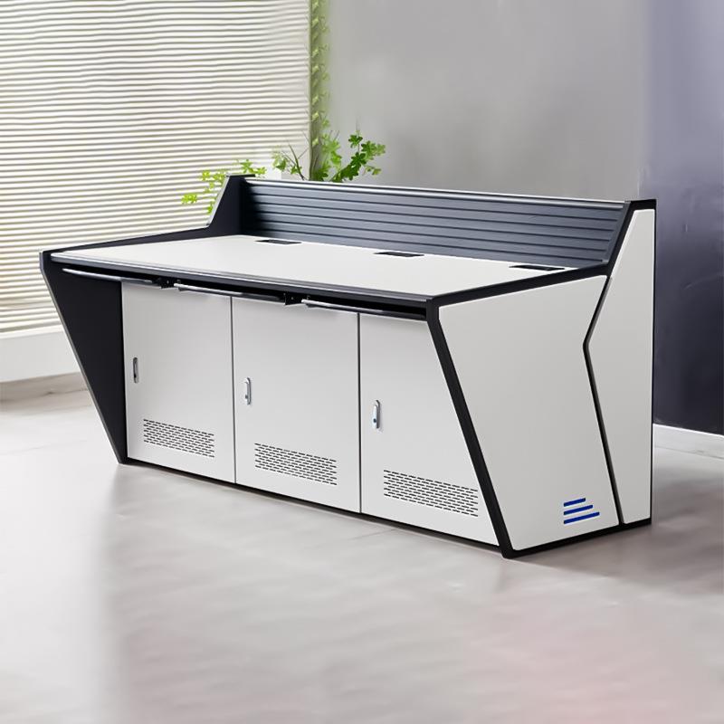 Centralized console PC industrial computer cabinet console video security monitoring console dust-proof intelligent operating console