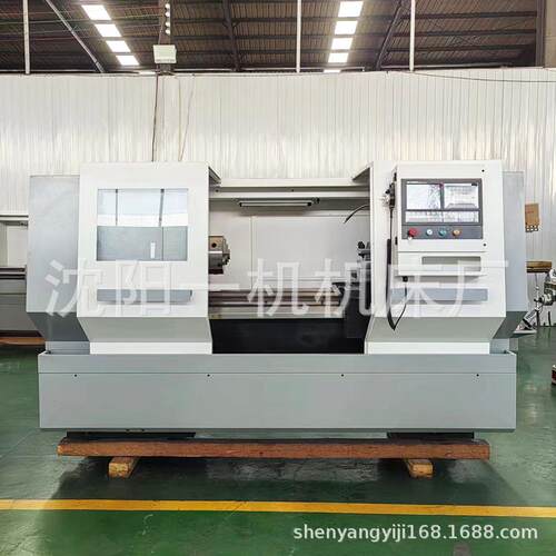 CK6180平床身数控车床CK61125大型宽导轨数控车床沈阳一机 - 图1
