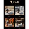 Mianxiaocheng travel tea set, outdoor portable hand-held teapot, non-hot ice teapot, high-end teapot