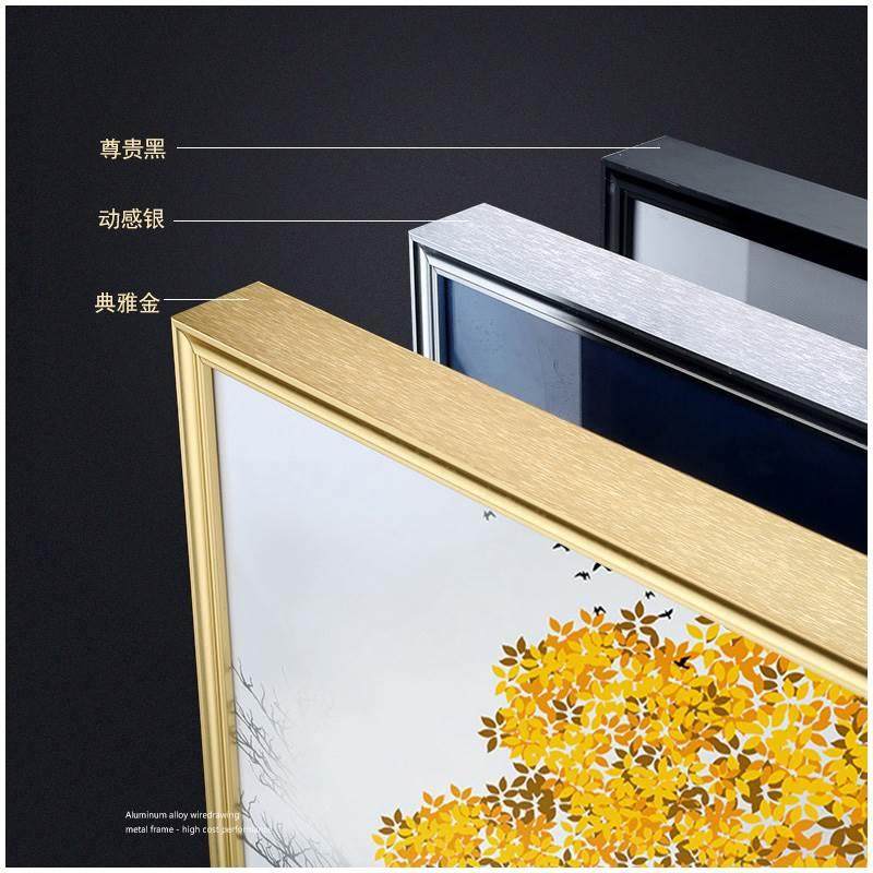 锦鲤鱼图进门玄关画竖版新中式大幅轻奢客厅走廊装饰画晶瓷画,淘宝优惠券,粉丝福利购,淘宝优惠卷