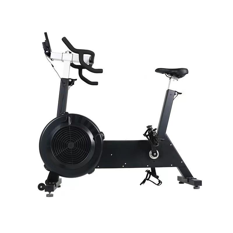 Factory wind resistance spinning bicycle commercial silent fitness equipment adjustable gym commercial wind resistance bicycle