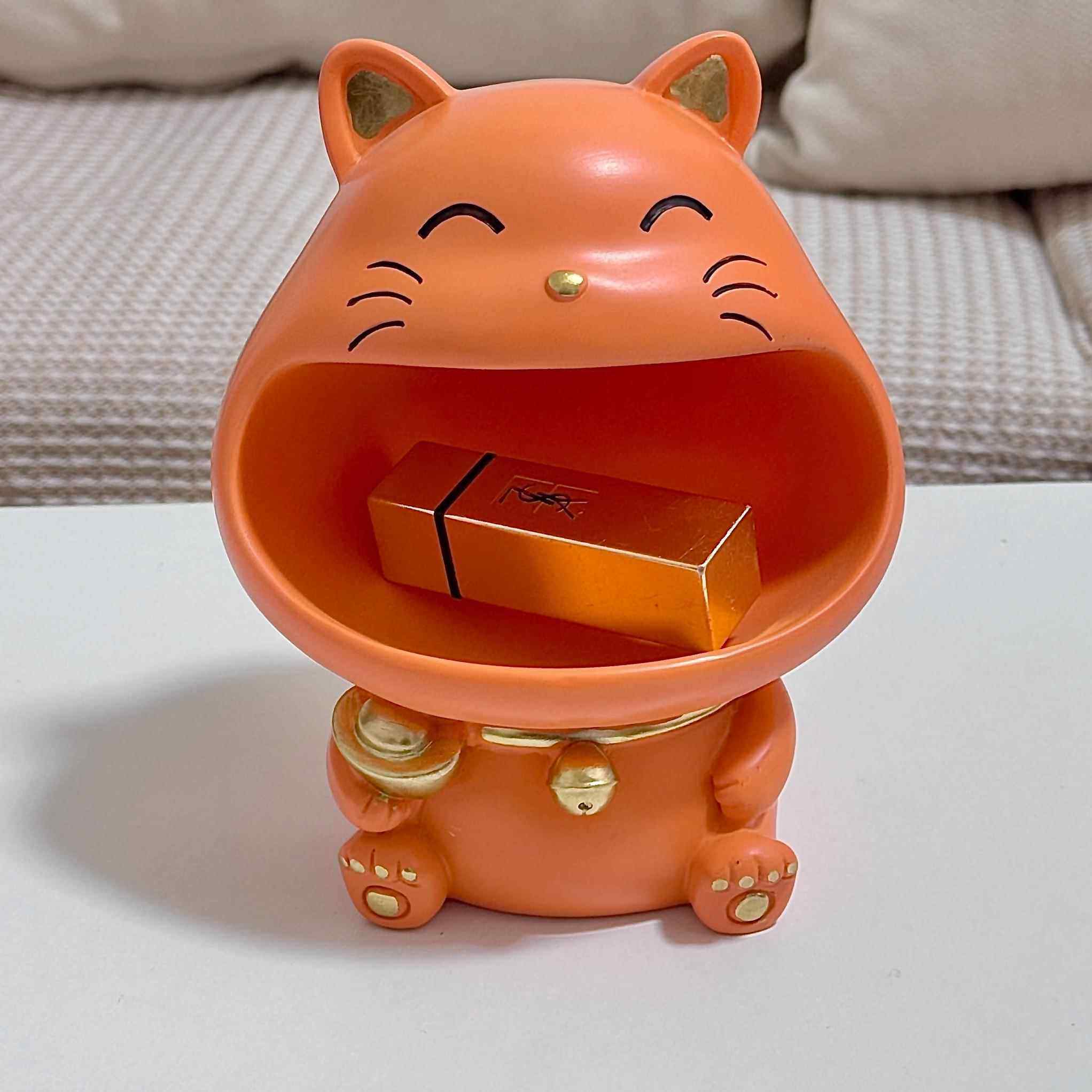 招财猫入户门口玄关钥匙收纳客厅家居装饰品摆件鞋柜乔迁新居礼物,淘宝优惠券,粉丝福利购,淘宝优惠卷