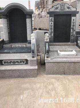 墓用石雕摆件图片大全家族墓地石器制作厂家公墓石材雕塑报价