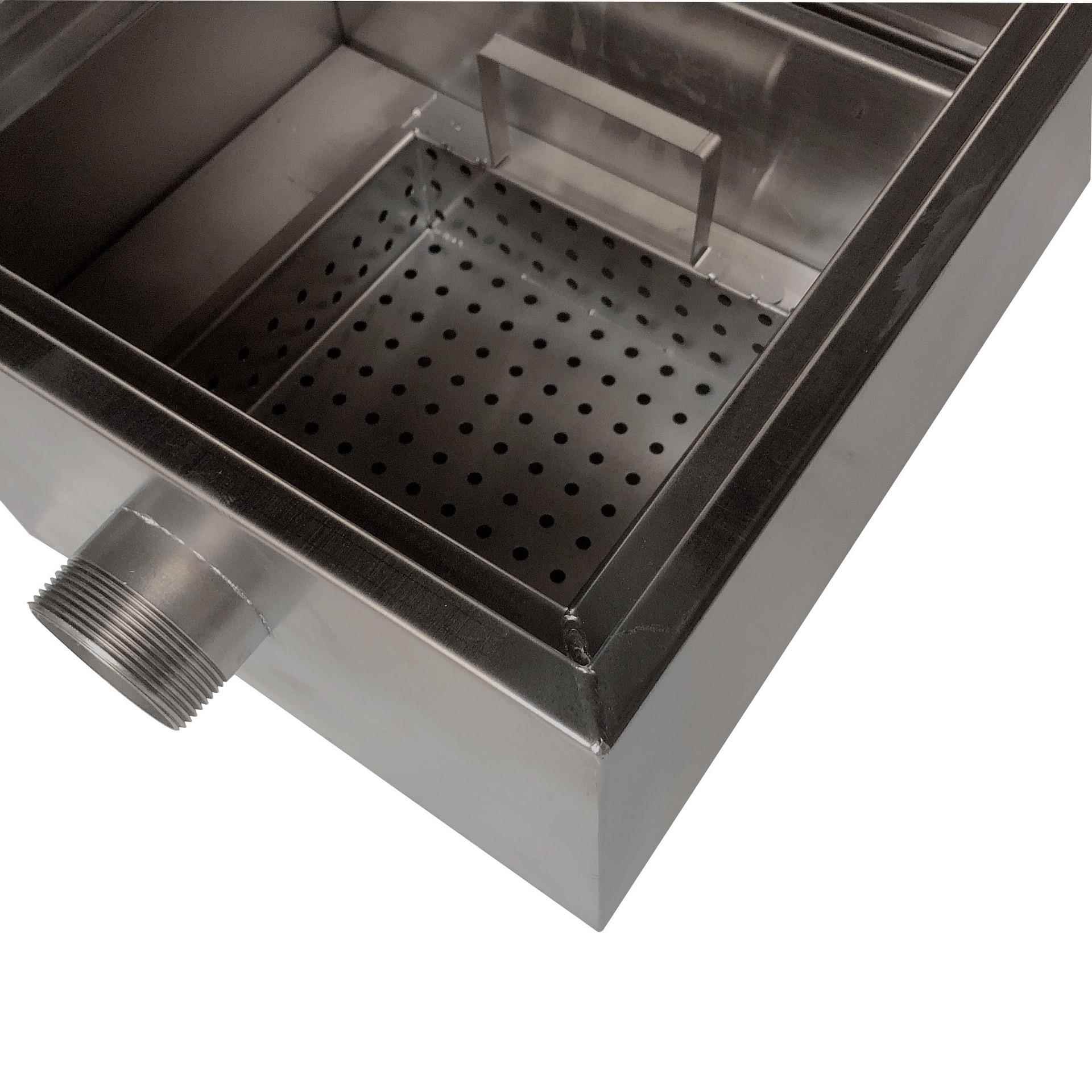 小型废水沉淀处理器隔油池过滤器餐厅厨房不锈钢油水分离器咨除油 - 图1