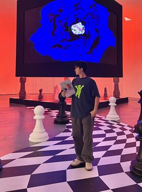户外大型国际象棋雕塑公园广场售楼部婚庆用品黑白棋子摆件装饰品