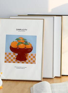 简约海平面细PLGQ边框铝框合画金裱框框装裱报框展示框挂墙相拼图