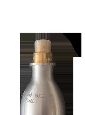 食品级二氧化碳气泡水机气瓶适配SodaStream苏打水机DUO快速连接