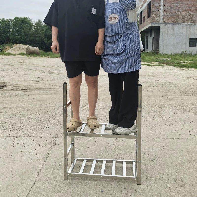 不锈钢花架方管置物架仓库整理架酒店厨房储物架仓储多层镂空架子,淘宝优惠券,粉丝福利购,淘宝优惠卷