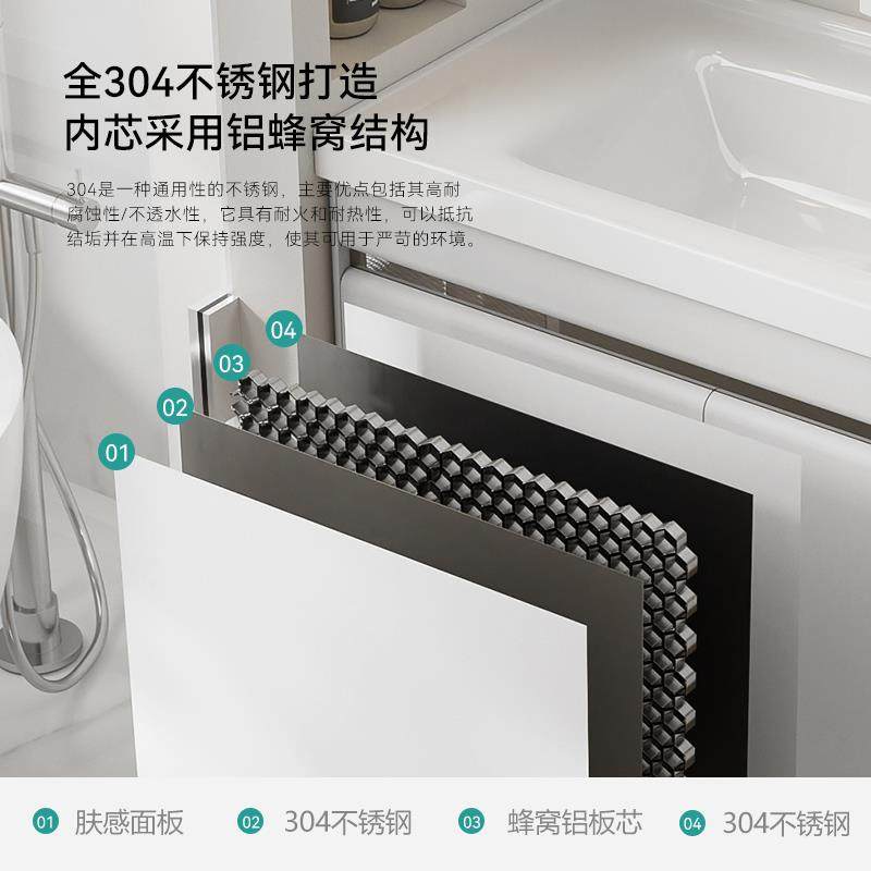 小户型不锈钢浴室柜组合深陶瓷一体洗手盆挂墙式卫浴柜阳台卫生间,淘宝优惠券,粉丝福利购,淘宝优惠卷