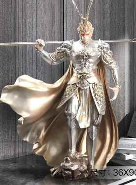 正品胜圣斗战佛客厅电视柜摆件齐天大孙悟空办公室摆设乔迁业开送