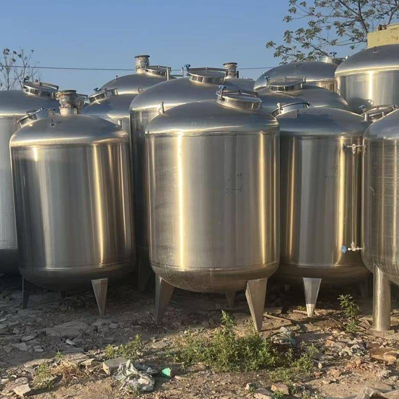 Vacuum mixing tank stainless steel single and double layer mixing equipment with good sealing and fully automatic electric heating storage tank