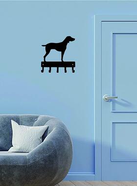 铁艺铁制工艺品金属制狗钥匙架衣架6 英寸/宽9 英寸宽eBay爆款