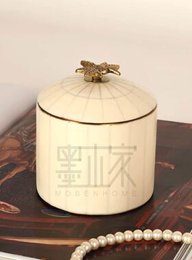 印度进口牛骨黄铜拼接覆古公主首饰盒饰品收纳盒珠宝项炼戒指盒