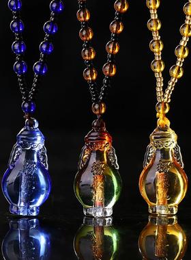 平安新款挂件出入经文吊瓶吊吊坠如意2022琉璃内置项链宝瓶吉祥