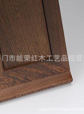 红木微型家具翘头琴桌条案 鸡翅木长方形雕花底座小神台供桌