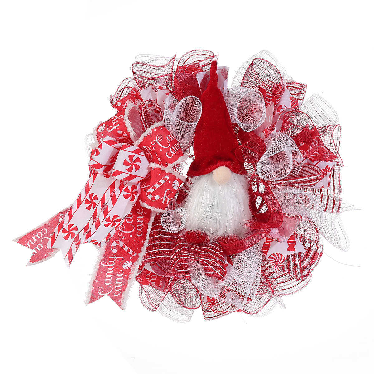 纵鸿新品门前装饰圣诞花环创意圣诞节挂饰壁挂节日布置道具,淘宝优惠券,粉丝福利购,淘宝优惠卷