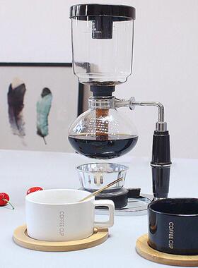 样板房间厨房餐厅摆件咖啡机虹吸壶托盘迷你组合橱柜意式几何摆放