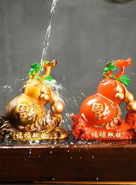 创意变色茶宠摆件精品可养招财白菜葫芦功夫茶具茶桌茶道茶玩摆设