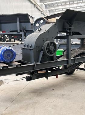 陶瓷玻璃煤矸石锤式破碎机建筑垃圾石料制砂机效破碎机