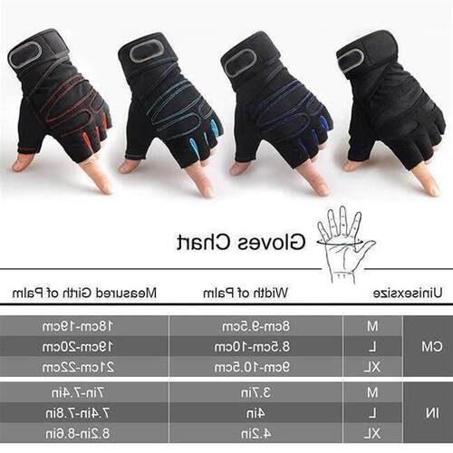 man gym fitness gloves exercise workout glove for men women - 图1