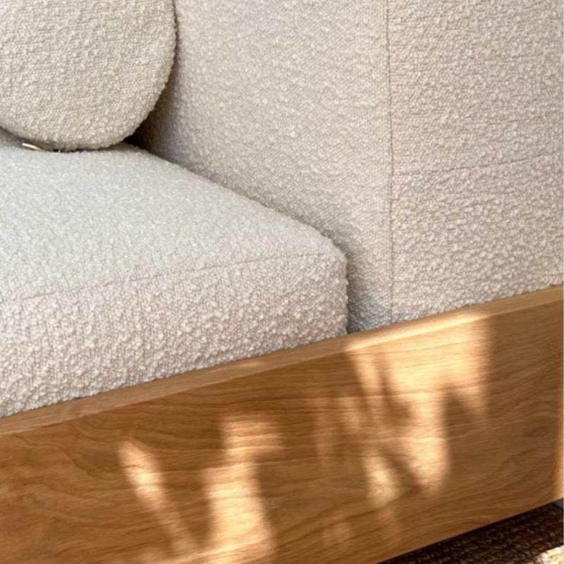 奶油风客厅现代极简小户型法式复古别墅原木日式休闲布艺直排沙发,淘宝优惠券,粉丝福利购,淘宝优惠卷