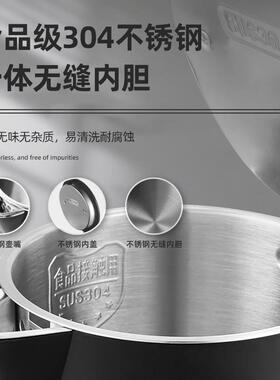 SAST/先科 xk-20010.8L酒店宾馆专用电热水壶304不锈钢小型迷你旅