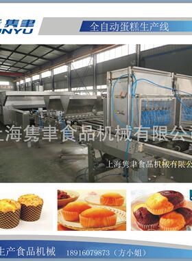全自动供销蜂蜜蛋糕机 出口专用瑞士卷蛋糕钢带烤炉 上海原产