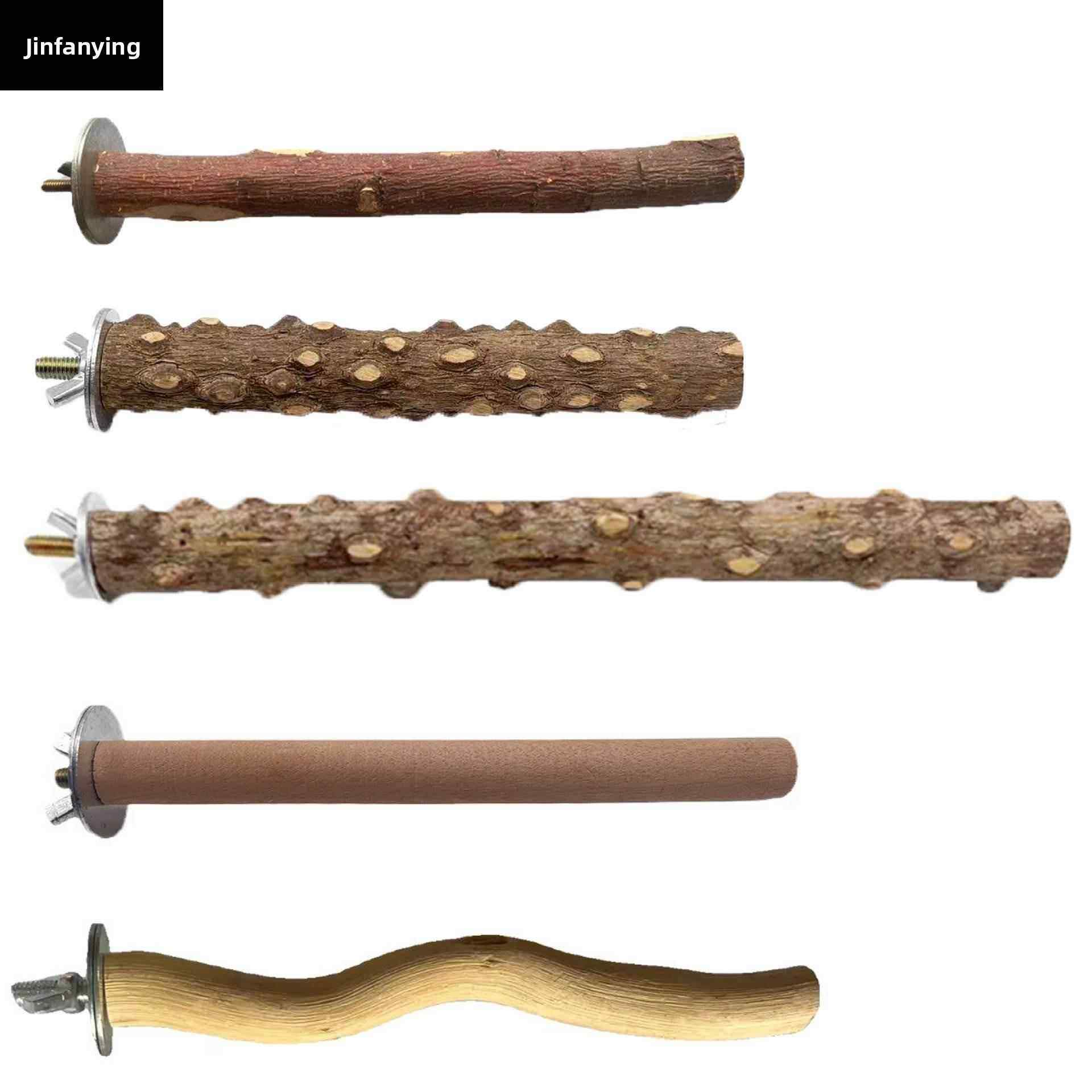 鹦鹉鸟站杆原木葡萄木花椒木苹果木站棍鸟类磨爪栖息站架鸟笼配件,淘宝优惠券,粉丝福利购,淘宝优惠卷