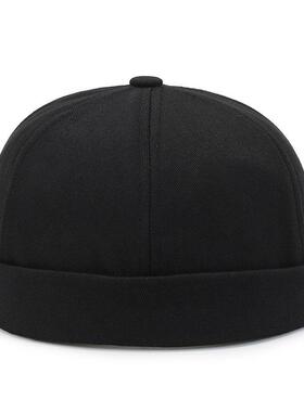 Solid Polyester Sailor Beanie for Men and Women Lightweight