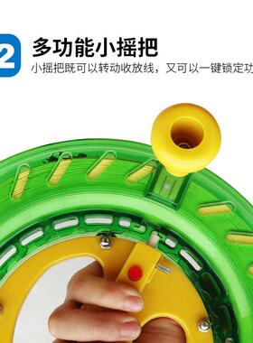 潍坊风筝手握轮 风筝线轮 水晶轮防倒转轴承线盘轮供应