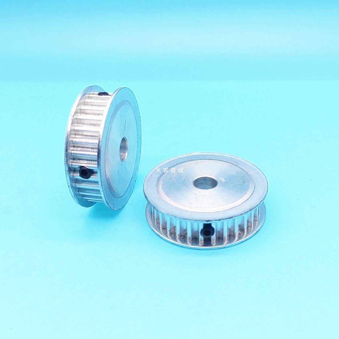 平面同步带轮HTD-3-M铝合金15~50齿高扭矩尼龙电机皮带轮带挡边A,淘宝优惠券,粉丝福利购,淘宝优惠卷