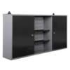 Household storage cabinet wall-mounted tool box wall cabinet hole plate storage rack storage cabinet tool cabinet tool storage shelf