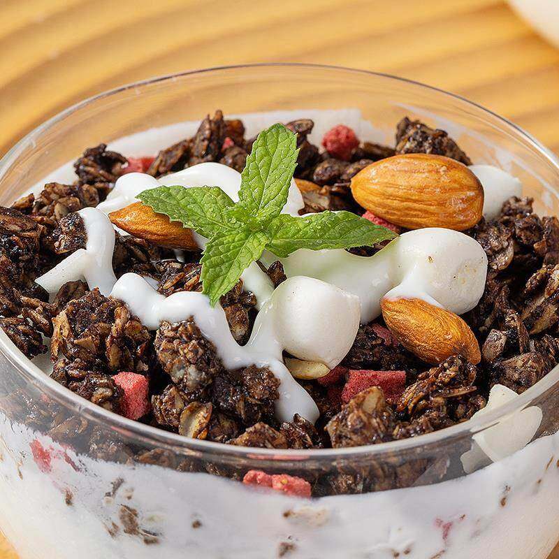 烘焙可可坚果燕麦片脆干吃即食营养代餐麦片拌酸奶网红轻食冲泡,淘宝优惠券,粉丝福利购,淘宝优惠卷