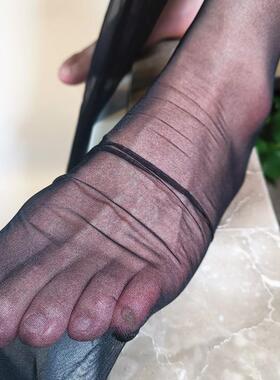 男士丝袜5d超薄低腰隐形无痕性感哑光T档带jj套低腰丝袜连裤袜夏