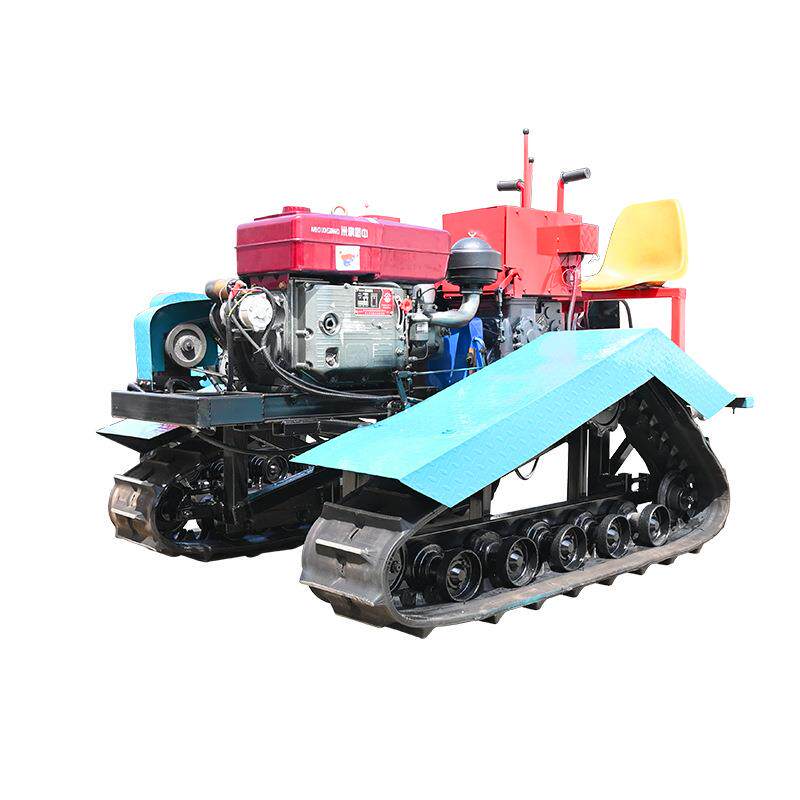 Micro tillage machine, dual-purpose crawler type rotary tiller, small tillage agricultural ditching machine, multi-functional agricultural tillage machine