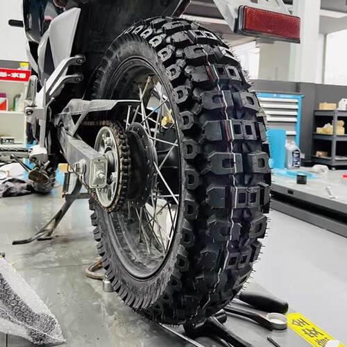 越野摩托车轮胎拉力摩托ADV全地形深齿真空胎17寸KTM 525X 502 DL - 图2