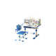 Desk children's desk and chair set desk and chair study bold household desk and chair with writing primary school student study table lamp