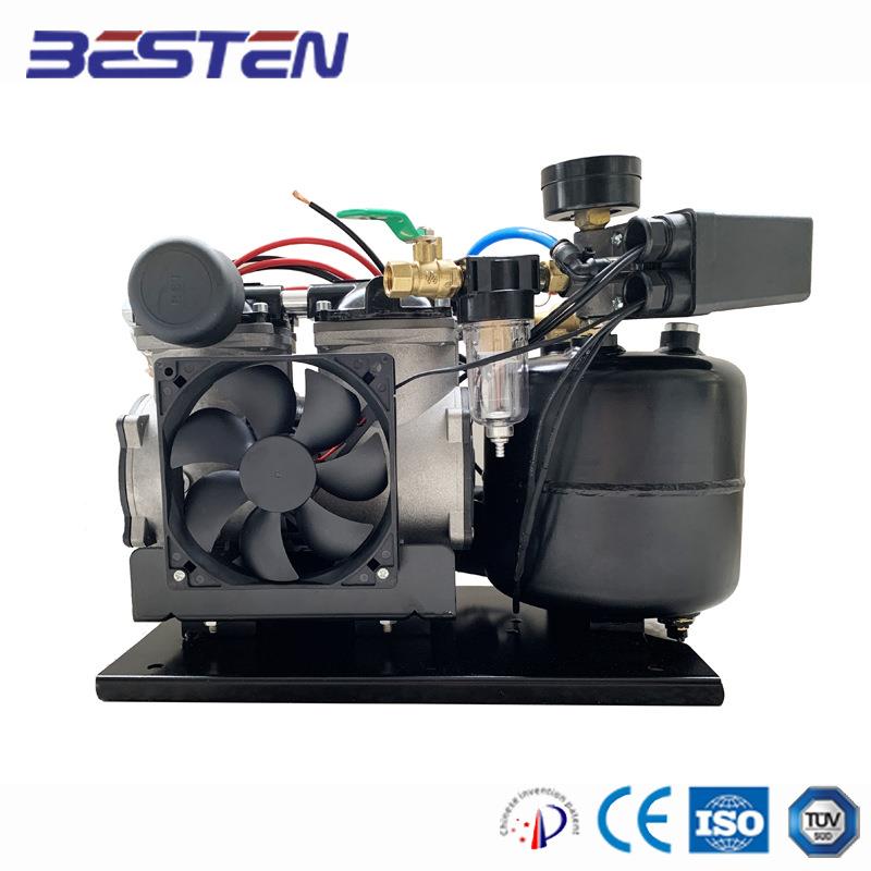 直流无刷静音无油空压机军民两用BST3017DC/10.60V.72V96V110V12V - 图1